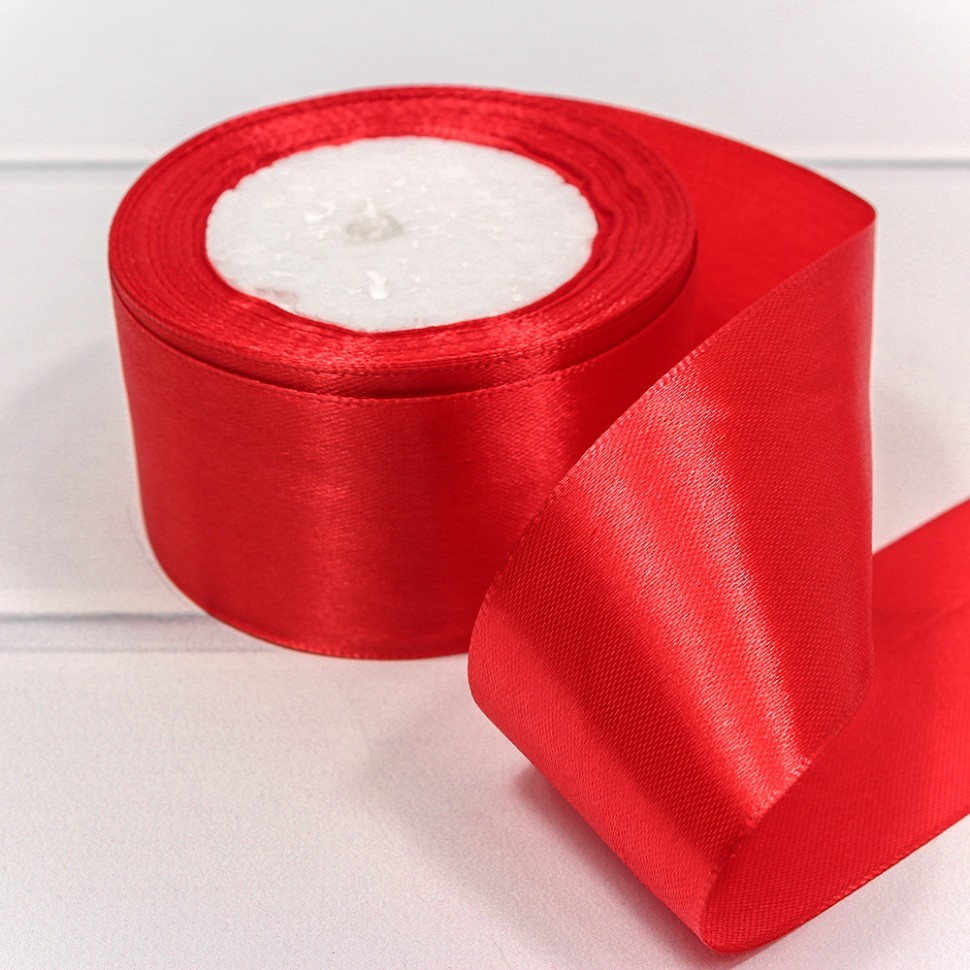 562-50/26 Лента Атласная Сатин 5см*25ярд Красный 1/4 1/160 562-50/26 Лента Атласная Сатин 5см*25ярд Красный 1/4 1/160