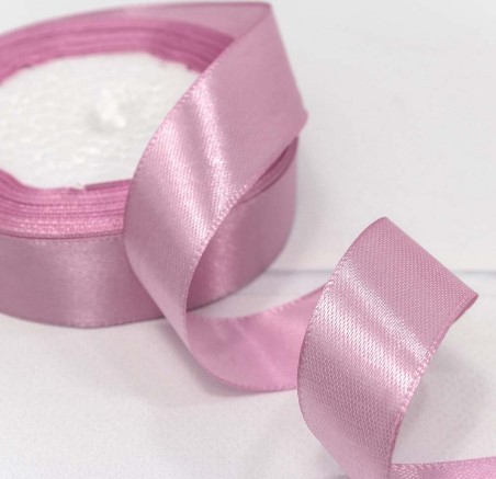 562-25/45 Лента Атласная Сатин 2,5см*25ярд Светло-сиреневый 1/5 1/120