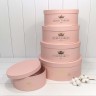 720888/6 Коробки Круглые Набор 1/5 37,5*14,5 "The Secret Garden" Персиковый 1/6 720888/6 Коробки Круглые Набор 1/5 37,5*14,5 "The Secret Garden" Персиковый 1/6