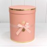 720950/9 Коробки Цилиндр Набор 1/6 21*25,5 "Flowers for you" Персиковый 1/8