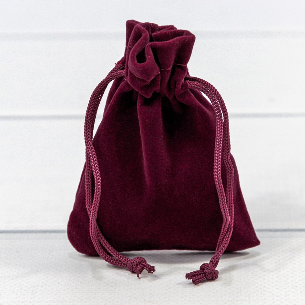 000811J/102 Мешочки бархатные 7*9 класс Б Бордовый 1/50 1/3000 000811J/102 Мешочки бархатные 7*9 класс Б Бордовый 1/50 1/3000