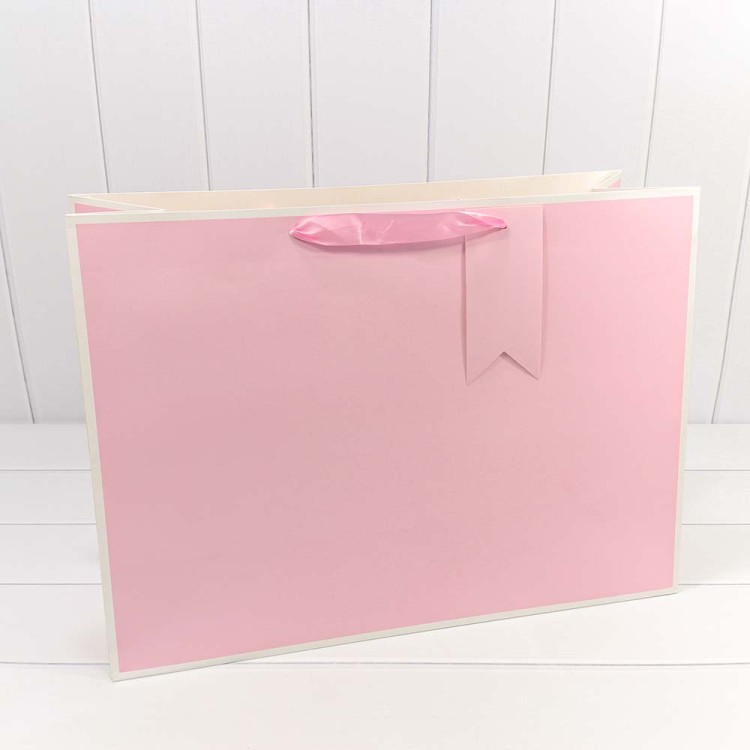 000169TA Пакет подарочный Однотонный в рамке (микс) 55*40*20 230г 1/20 1/80