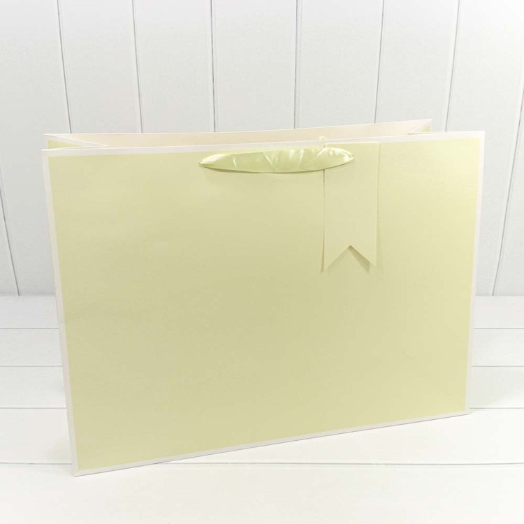 000169TA Пакет подарочный Однотонный в рамке (микс) 55*40*20 230г 1/20 1/80