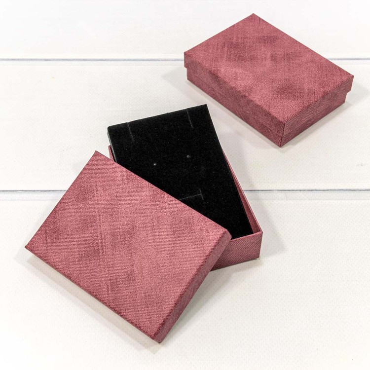 623811/8 Коробка Прямоугольная 11*8*3,4 Тёмно-красный 1/12 1/360