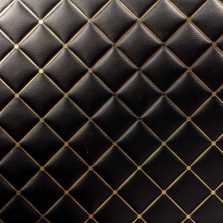 000391TA/2 Пакет подарочный "Ромб" Чёрный 50*40*15 210г 1/20 1/60