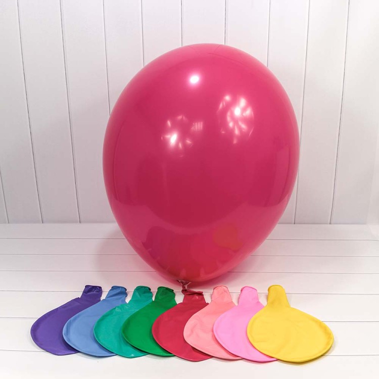 12500 Шарики воздушные из латекса "Пастель" 36"/90см (25 шт.) 25г (микс) 1/25