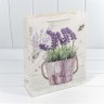 000189C Пакет подарочный "Лаванда" (микс 189) 26*32*10 210г 1/20 1/240