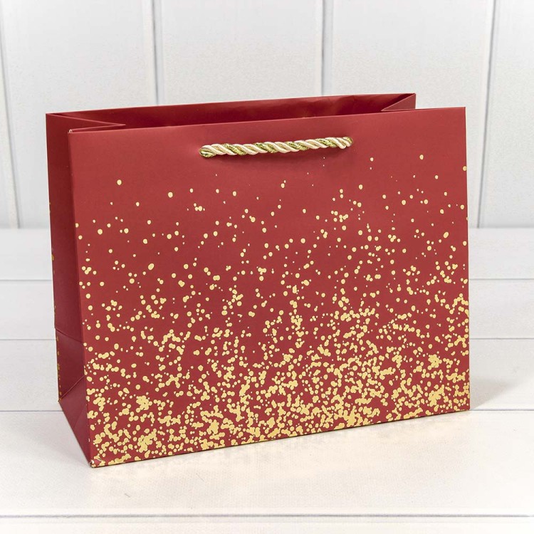 300368EA Пакет подарочный "Золотые вкрапления" (микс) 23*18*10 230г 1/20 1/360