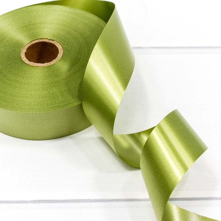 589-30/5 Лента полипропиленовая 3 см*100 ярд оливковый 1/5 1/80