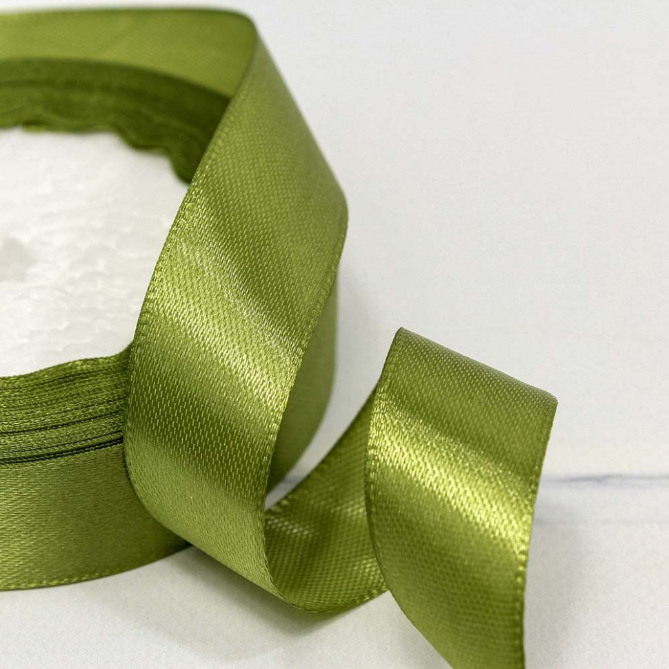 562-20/178 Лента Атласная Сатин 2см*25ярд Оливковый 1/10 1/400 562-20/178 Лента Атласная Сатин 2см*25ярд Оливковый 1/10 1/400