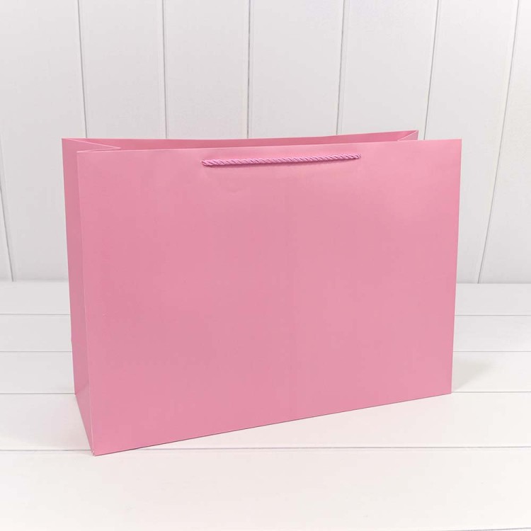 300480AA/9 Пакет подарочный "Фактура" Розовый 45*32*15 210г 1/20 1/120