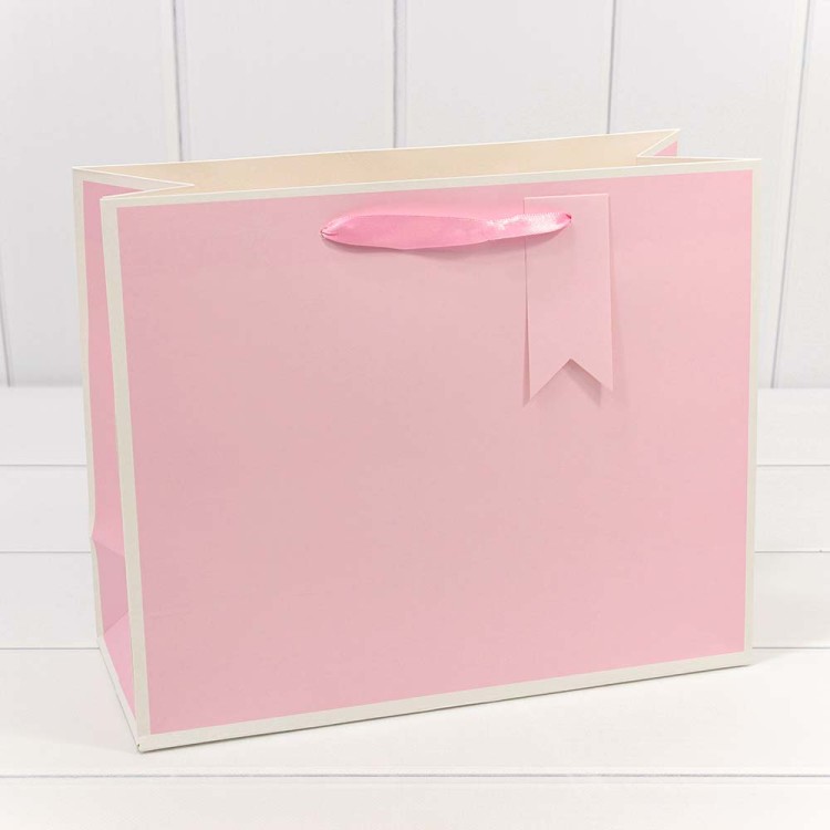 000169CA Пакет подарочный Однотонный в рамке (микс) 32*26*13 210г 1/20 1/240