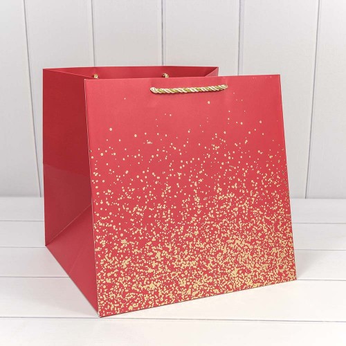 300368LL Пакет подарочный "Золотые вкрапления" (микс) 30*30*30 230г 1/20 1/80