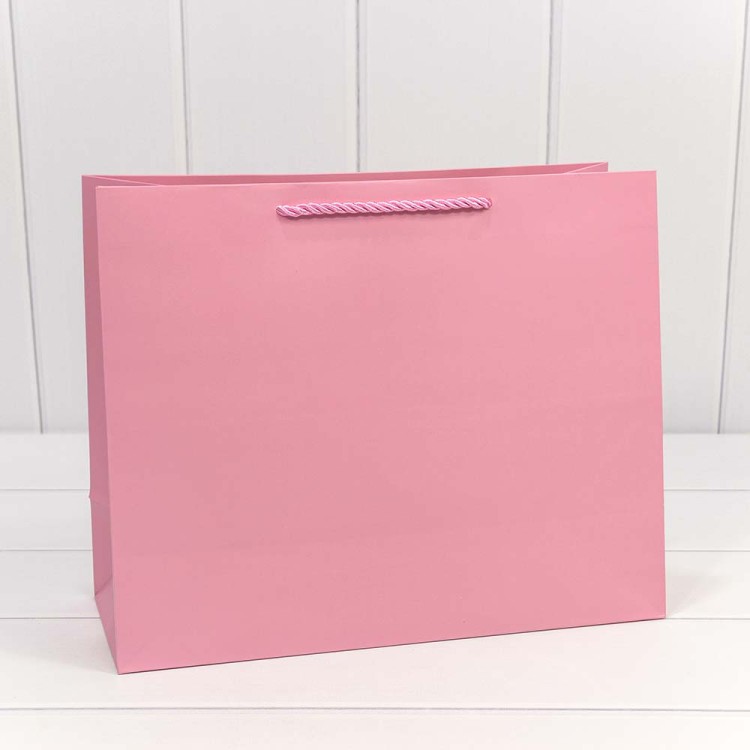 300480CA/9 Пакет подарочный "Фактура" Розовый 32*26*13 210г 1/20 1/240