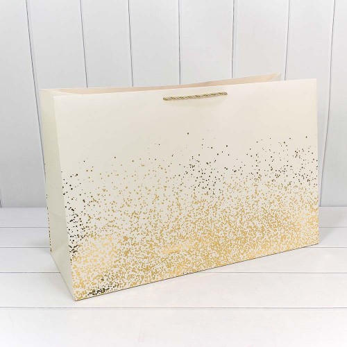 300368NA Пакет подарочный "Золотые вкрапления" (микс) 64*42*25 230г 1/20 1/60