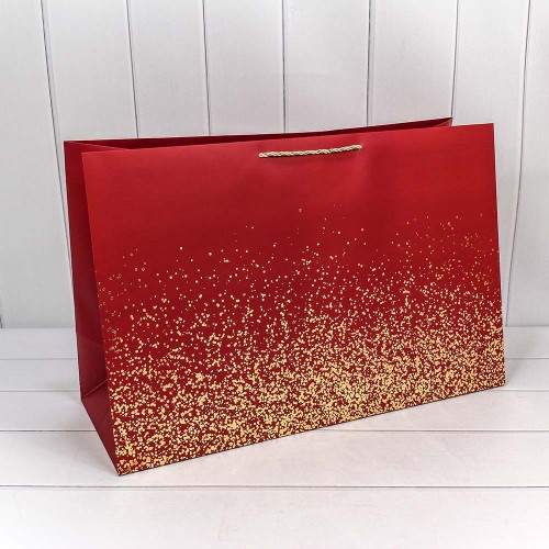 300368NA Пакет подарочный "Золотые вкрапления" (микс) 64*42*25 230г 1/20 1/60