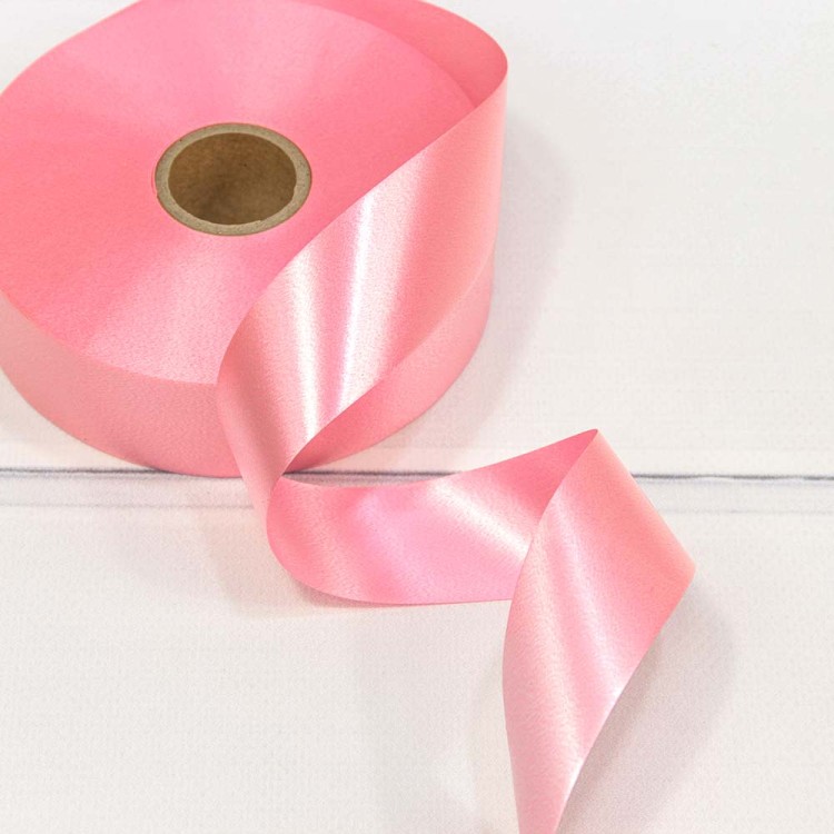 589-30/16 Лента Полипропилен 3см*100ярд Насыщенный розовый 1/5 1/80