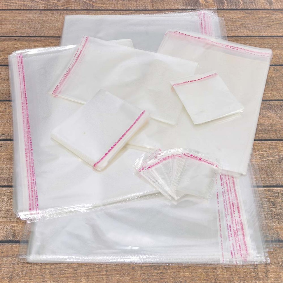 4090-3040 Пакет упаковочный с клеевым клапаном 30*40+4 (100 шт.) 30мкм 1/30 