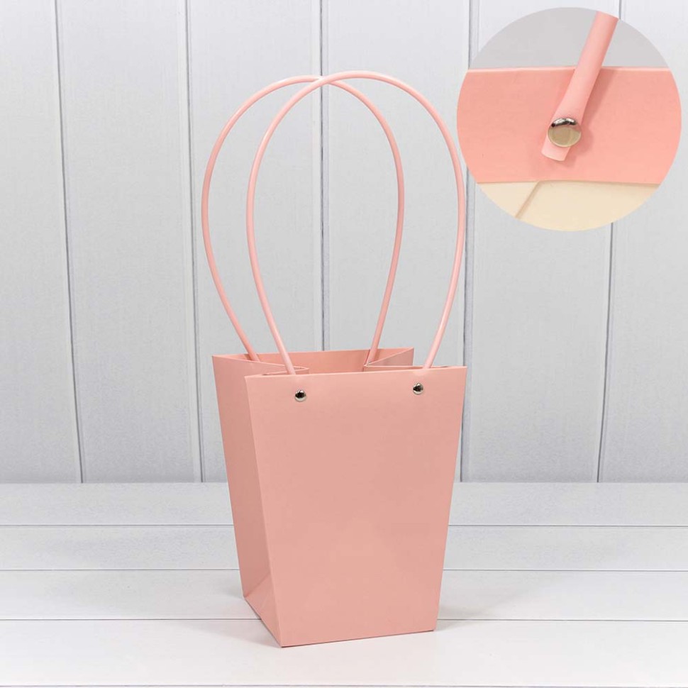 000171E/2 Пакет подарочный "Ваза для цветов" 20*17*12 Розовый 1/10 1/120 000171E/2 Пакет подарочный "Ваза для цветов" 20*17*12 Розовый 1/10 1/120